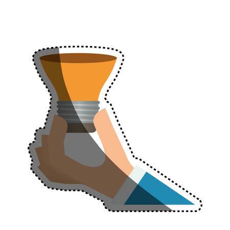Bulb or big idea icon vector illustration graphic designのイラスト素材