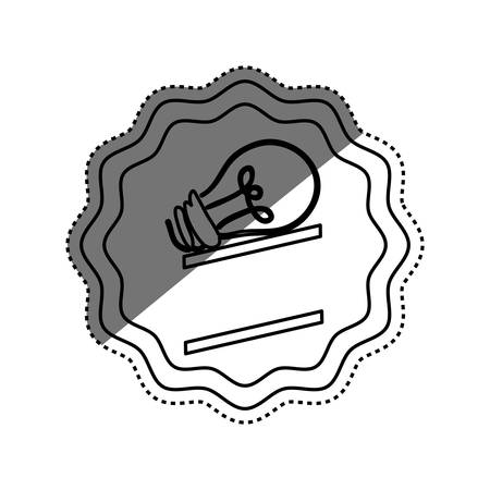 Bulb or big idea icon vector illustration graphic designのイラスト素材