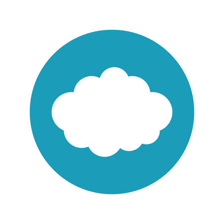 travel cloud weather blue circle concept vector illustration eps 10のイラスト素材