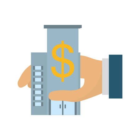 real estate business investment price vector illustration eps 10のイラスト素材