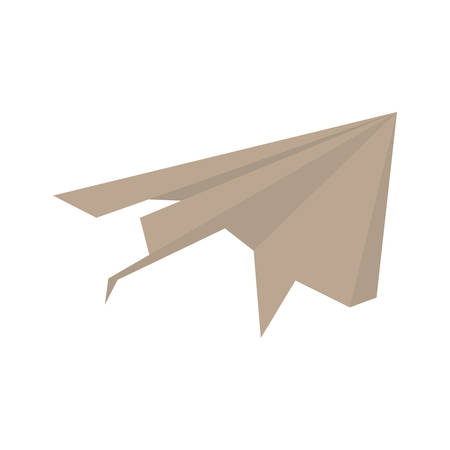 paper plane origami modeling creative vector illustration eps 10のイラスト素材