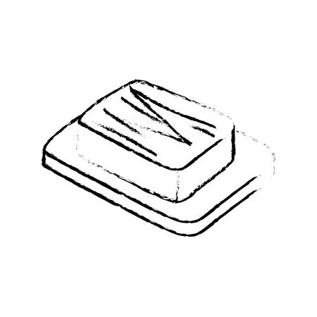 cheese dairy food icon vector illustration graphic designのイラスト素材
