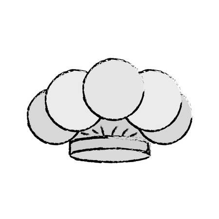 Chef hat symbol icon vector illustration graphic designのイラスト素材