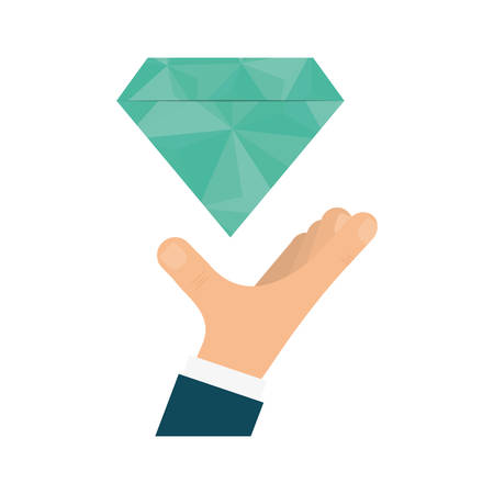 Diamond luxury jewerly icon vector illustration graphic designのイラスト素材