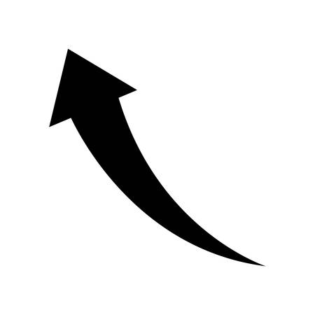 Success arrow up icon vector illustration graphic designのイラスト素材