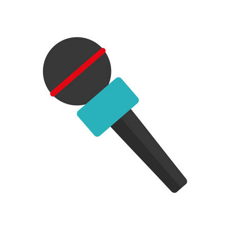 Microphone professional equipment icon vector illustration graphic designのイラスト素材