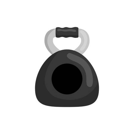 Gym weigth dual grip icon vector illustration graphic designのイラスト素材