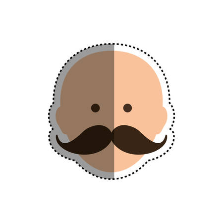 strongman circus cartoon icon vector illustration graphic designのイラスト素材