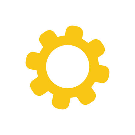 gear piece machinery icon vector illustration graphic designのイラスト素材