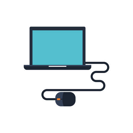 Laptop computer technology icon vector illustration graphic designのイラスト素材