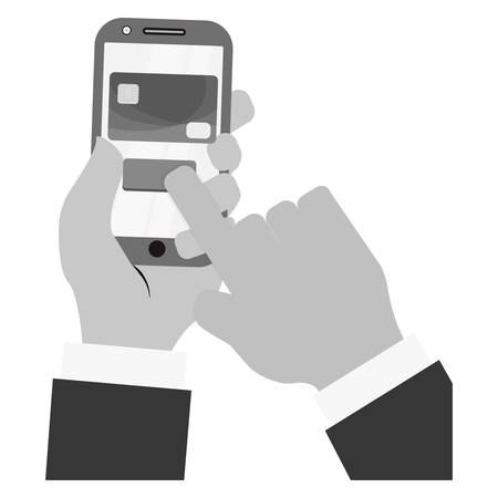digital payment economy icon image vector illustration designのイラスト素材