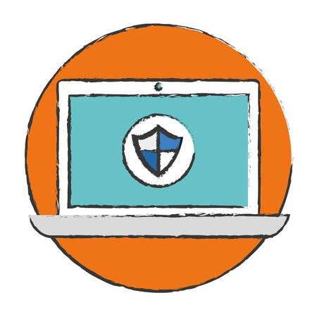 internet security related icons image vector illustration designのイラスト素材