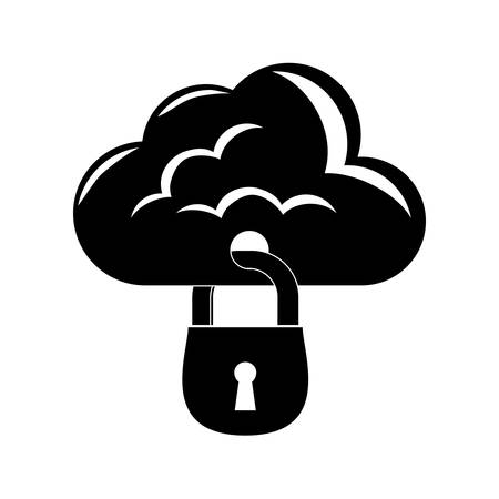 internet security related icons image vector illustration designのイラスト素材