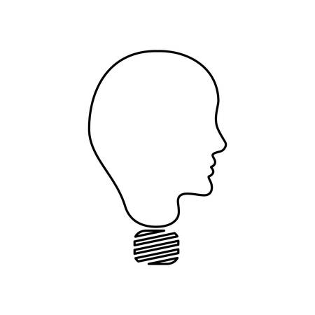 Bulb light energy icon vector illustration graphic designのイラスト素材