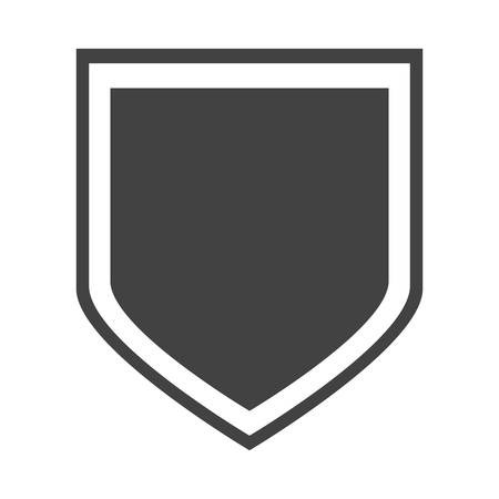 shield protection insignia honorary vector illustration eps 10のイラスト素材