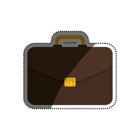 Business briefcase isolated icon vector illustration graphic designのイラスト素材