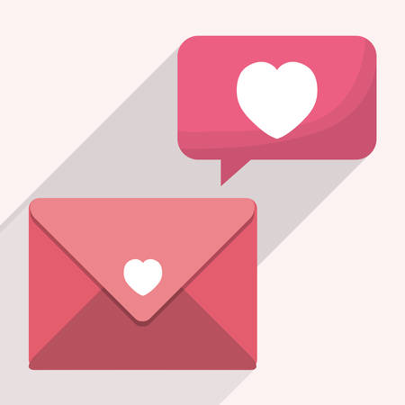 valentines day themed image vector illustration designのイラスト素材