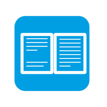 Contour notebook open with stripes image, vector illustrationのイラスト素材
