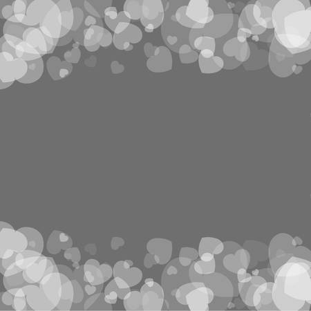 hearts frame valentines day background image vector illustration designのイラスト素材