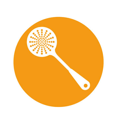 skimmer kitchen supplies icon image vector illustration designのイラスト素材