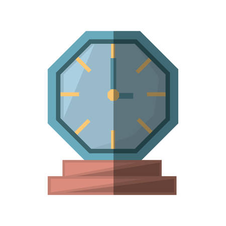 watch clock time hour decoration shadow vector illustration eps 10のイラスト素材
