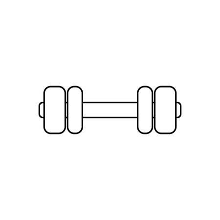 Gym weight isolated icon vector illustration graphic designのイラスト素材