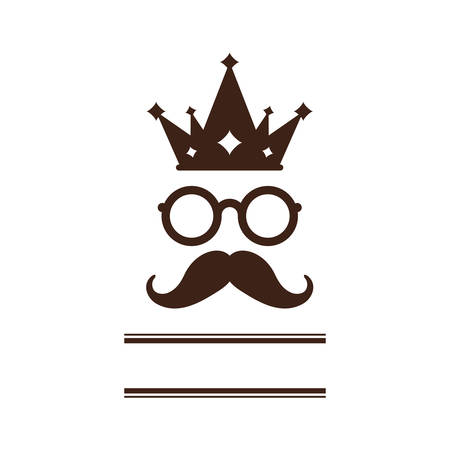Hipster lifestyle symbol icon vector illustration graphic designのイラスト素材