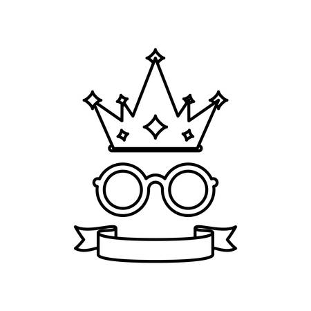 Hipster lifestyle symbol icon vector illustration graphic designのイラスト素材