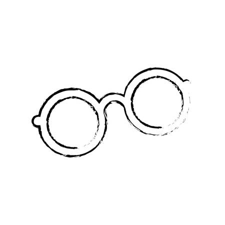 Vintage fashion glasses icon vector illustration graphic designのイラスト素材