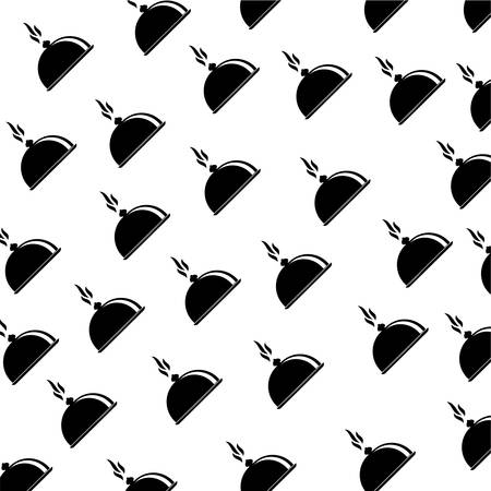 Restaurant dish dome icon vector illustration graphic designのイラスト素材