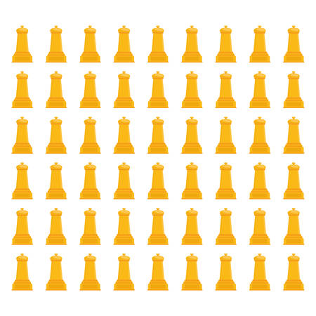 Chess game concept icon vector illustration graphic designのイラスト素材