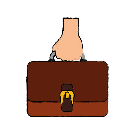 isolated business briefcase icon vector illustration graphic designのイラスト素材