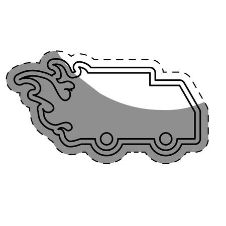 fast food delivery icon, vector illustration imageのイラスト素材