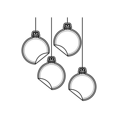 Christmas decorative symbol icon vector illustration graphic designのイラスト素材