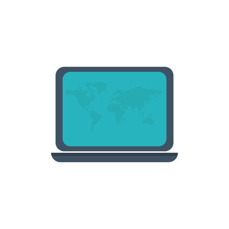 Laptop pc technology icon vector illustration graphic designのイラスト素材