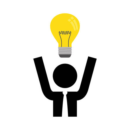 Bulb light energy icon vector illustration graphic designのイラスト素材