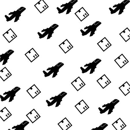 Delivery and logistics icon vector illustration graphic designのイラスト素材