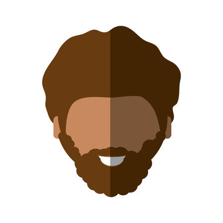 people face man with mustache icon image design, vctor illustrationのイラスト素材