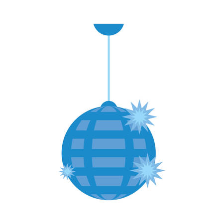 disco ball party icon design, vector illustrationのイラスト素材