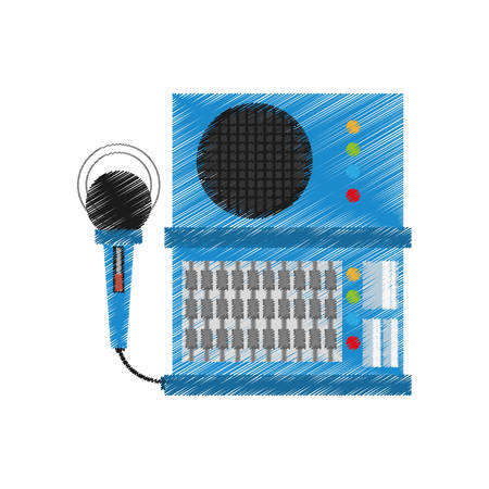sound element icon design, vector illustration imageのイラスト素材