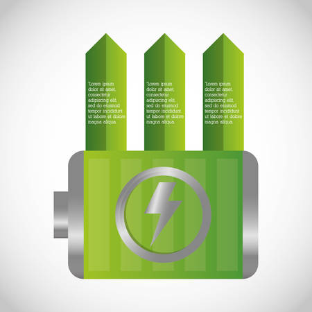 ecology and energy saving care image, vector illustrationのイラスト素材