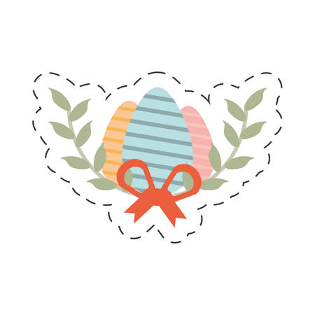 eggs easter icon image, vector illustration designのイラスト素材