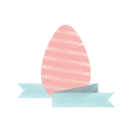 egg easter icon image, vector illustration designのイラスト素材