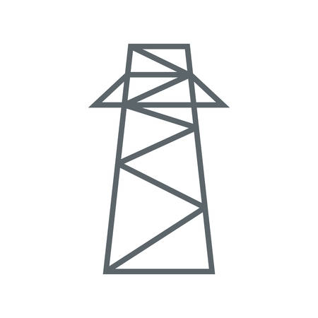 tower high voltage electric vector illustration eps 10のイラスト素材