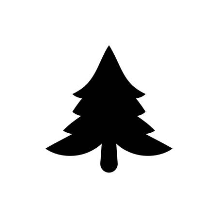 Christmas tree pine icon vector illustration graphic designのイラスト素材