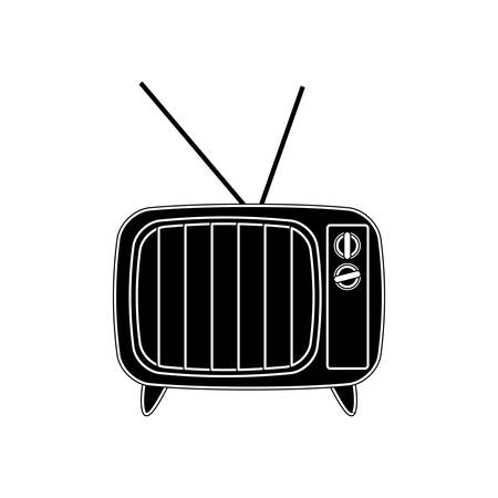 Vintage tv device icon vector illustration graphic designのイラスト素材