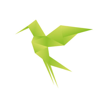 origami paper artのイラスト素材