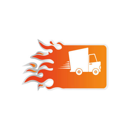 Delivery and logistic icon vector illustration graphic designのイラスト素材