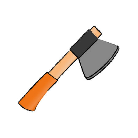 Axe construction tool icon vector illustration graphic designのイラスト素材