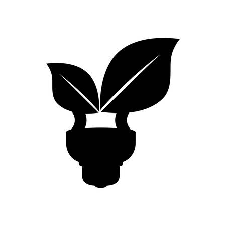 Green energy ecology icon vector illustration graphic designのイラスト素材